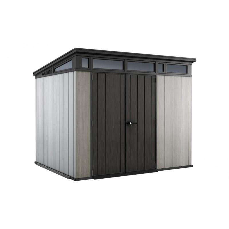 Casetta in resina Artisan 9x7 colore grigio