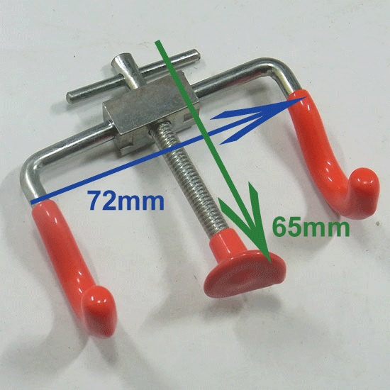 Martinetto per curvature mm. 72 x 65